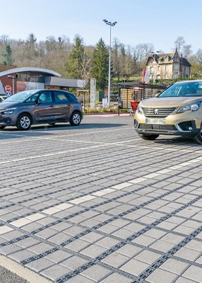 透水铺路格-让城市呼吸